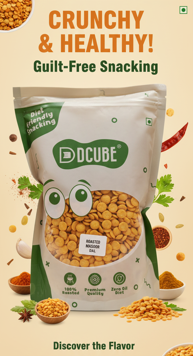 Roasted Masoor Dal 200GM