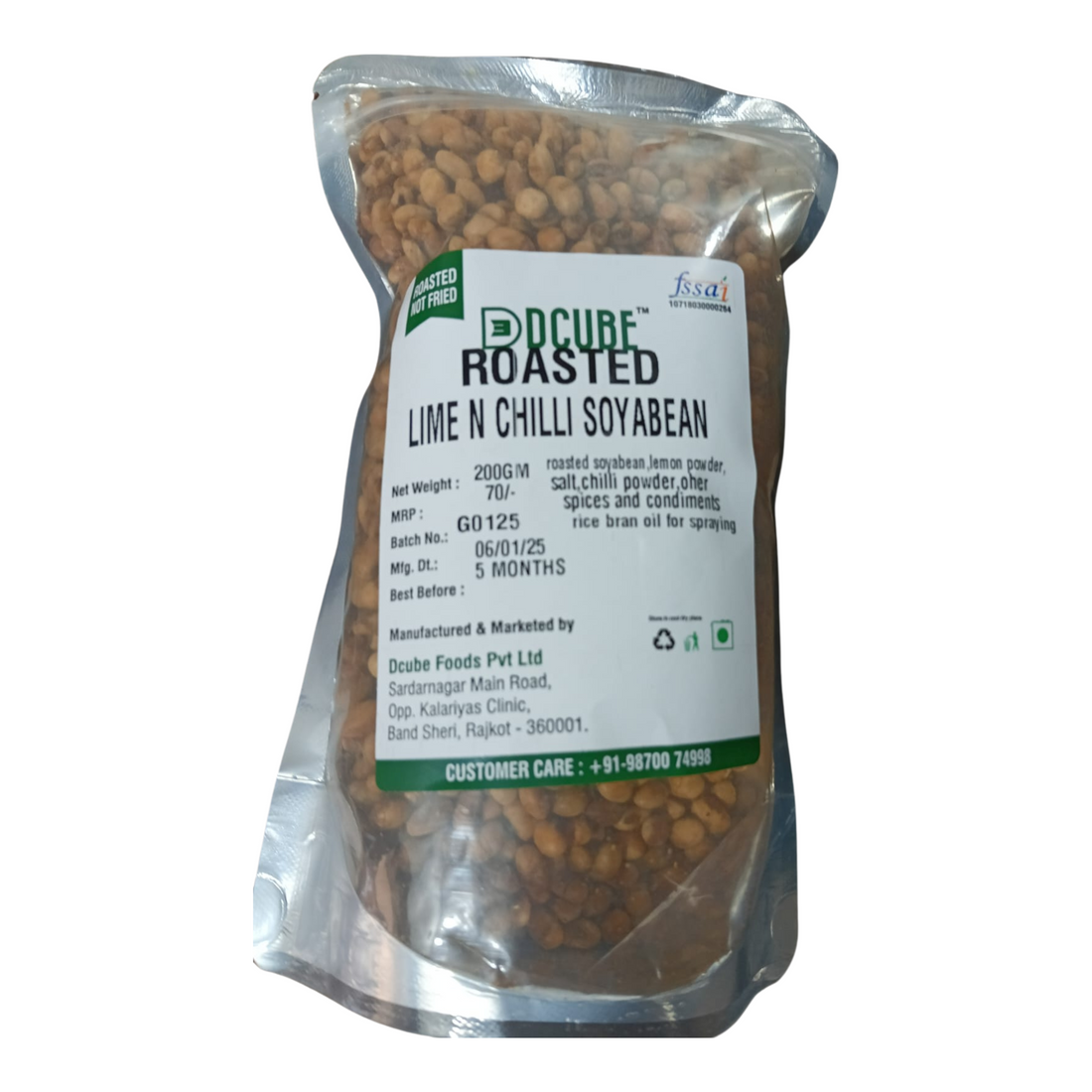 Roasted Lime N Chilli Soyabean (200GM)
