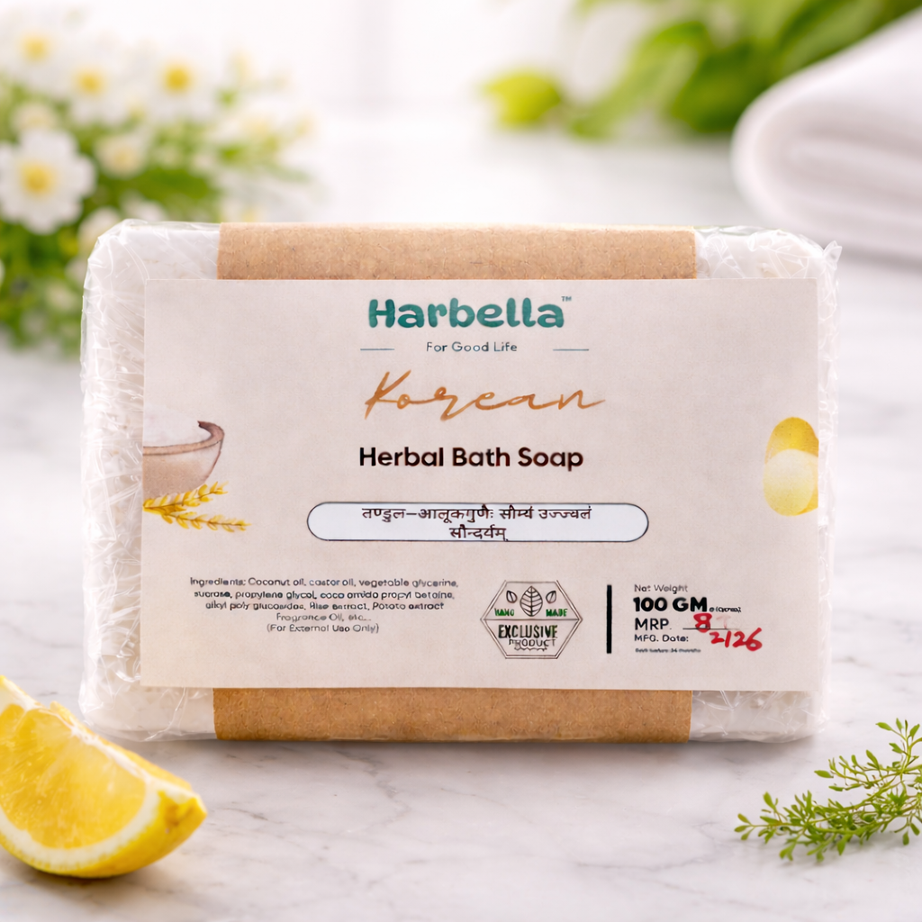 HERBELLA HERBAL SOAP KOREAN 100GM
