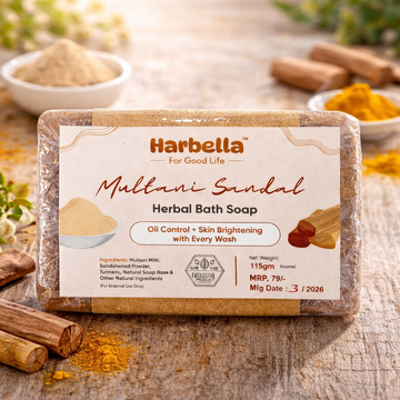 HARBELLA HERBAL SOAP MULTANI SANDAL 115GM