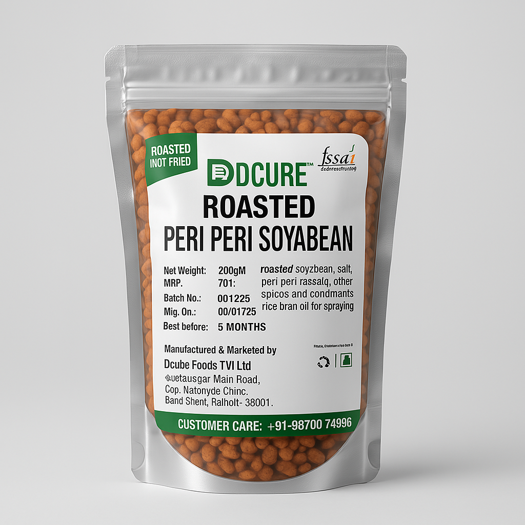 Roasted Peri Peri Soyabeen (200GM)