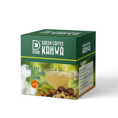 DCUBE REGULAR GREEN COFFEE KAHWA - Jaljira Flavours