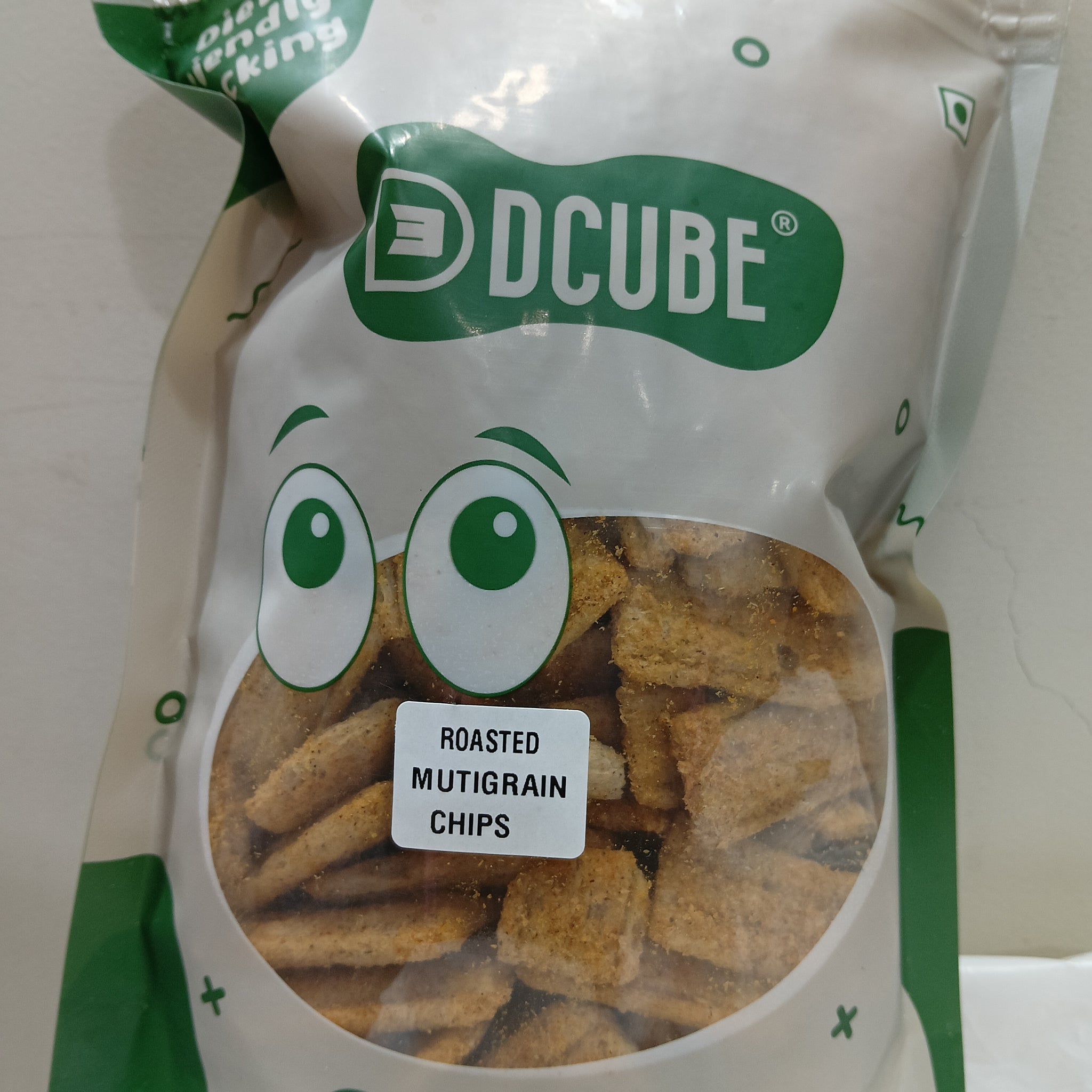 DCUBE Roasted Multigrain Chips 200GM