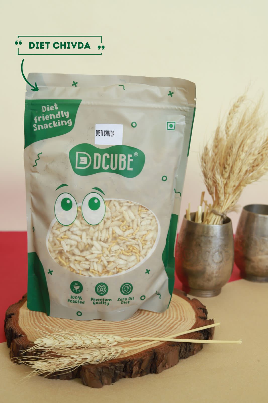 Dcube Diet Chivda 200gms