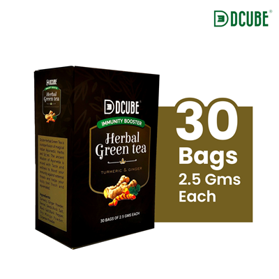 Herbal Green Tea - Turmeric & Ginger