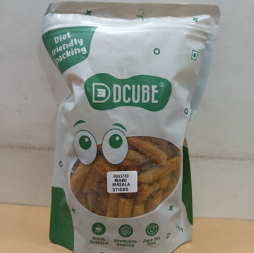 Dcube Roasted Ragi Masala Sticks 120GM