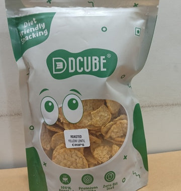 Roasted Yellow Lentil Chips 120GM