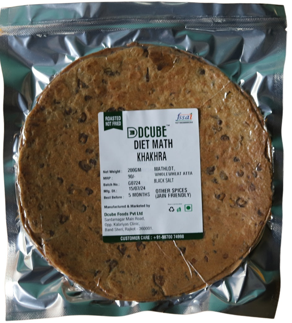 Dcube Diet Math khakhara 200gms