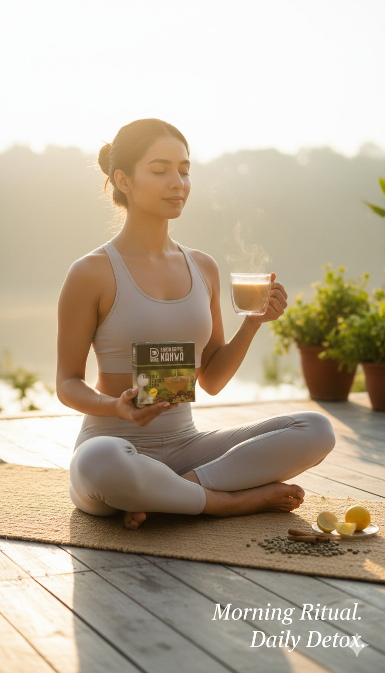 DCUBE REGULAR GREEN COFFEE KAHWA 10 BAGS