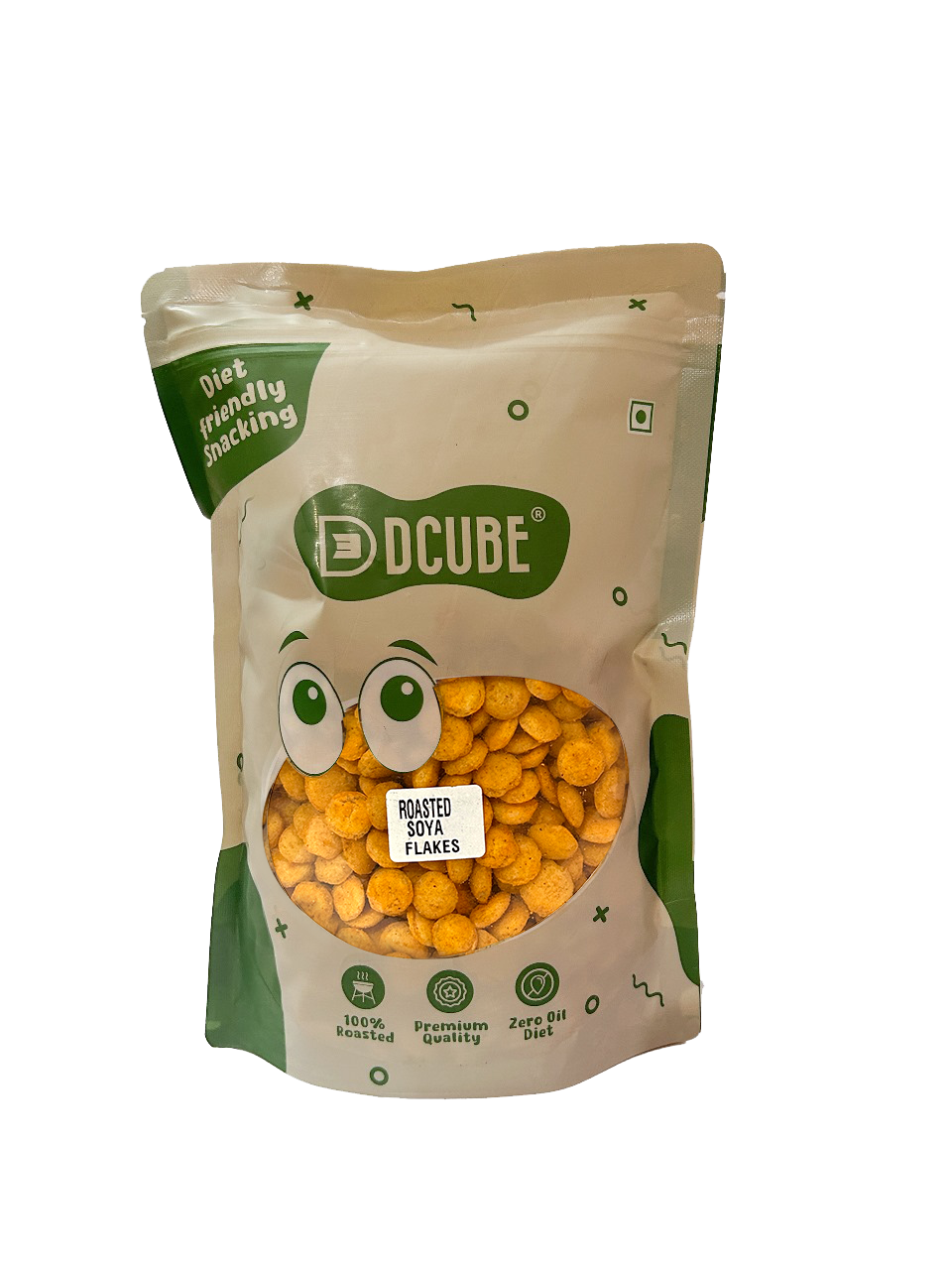 Roasted Soya Flakes (140GM)