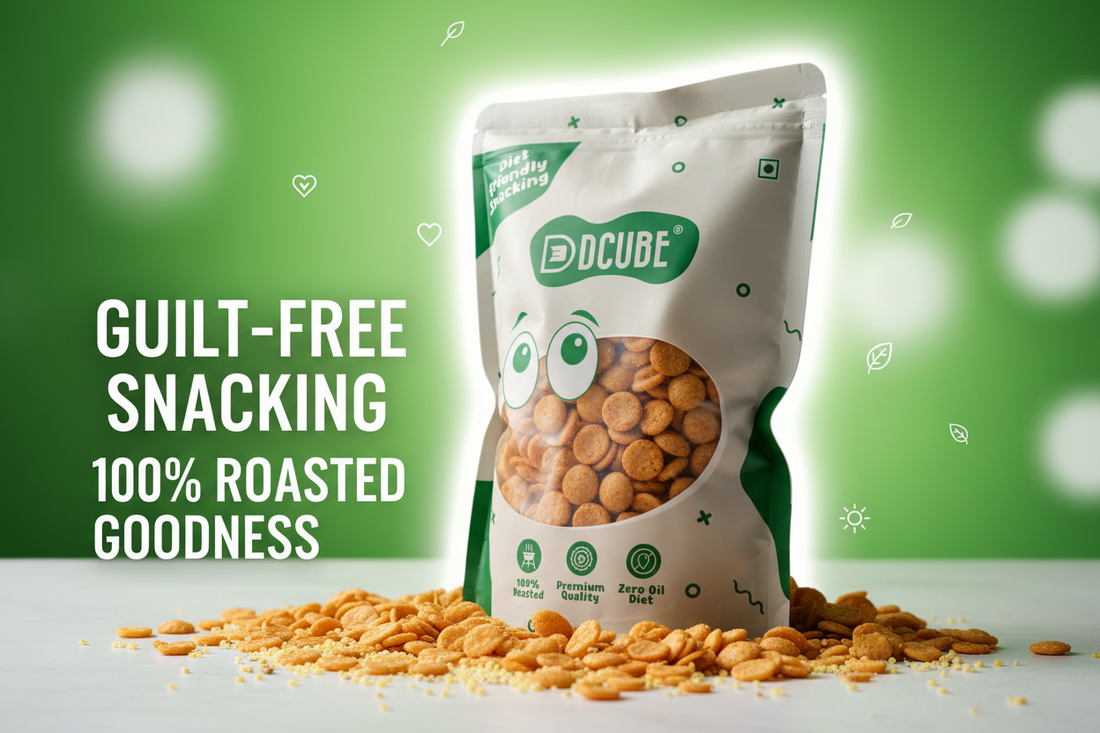 DCUBE Roasted BAJRA FLAKES 140GM