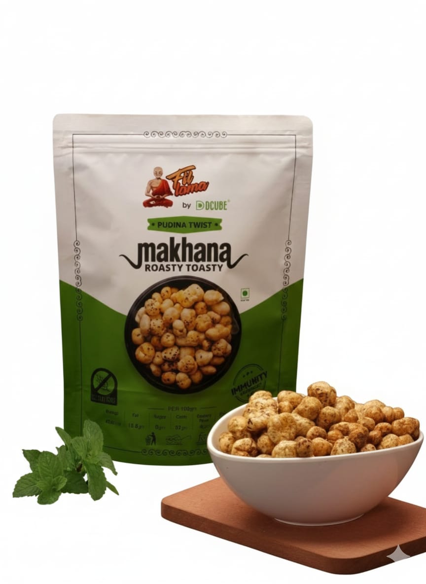 ROASTED MAKHANA PUDINA TWIST 80GM
