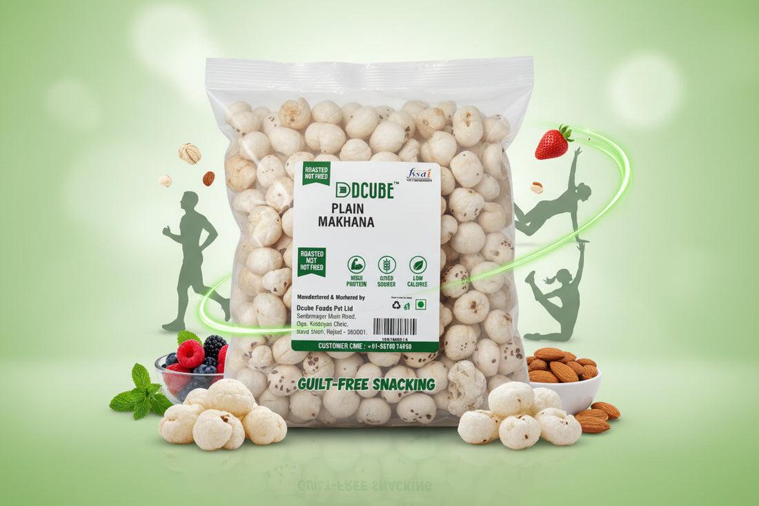 Dcube Plain Makhana 100GM