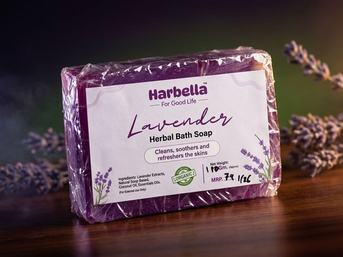 HERBELLA HERBAL SOAP LAVENDER 110GM