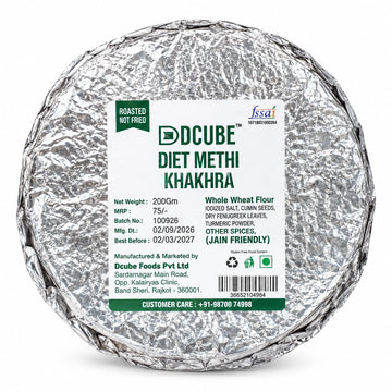 DCUBE DIET METHI KHAKHRA (200 GM)