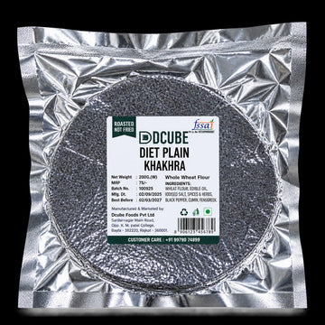 DCUBE DIET PLAIN KHAKHRA(200GM)