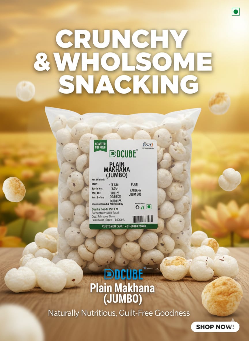 Plain Jumbo Makhana 100Gm