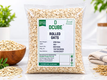 DCUBE ROLLED OATS (250 GM)
