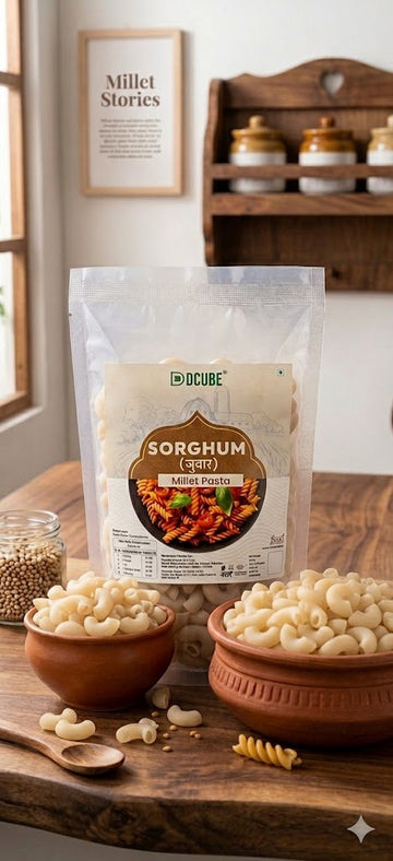 DCUBE SORGHUM(JUVAR) MILLETPASTA 180 GM